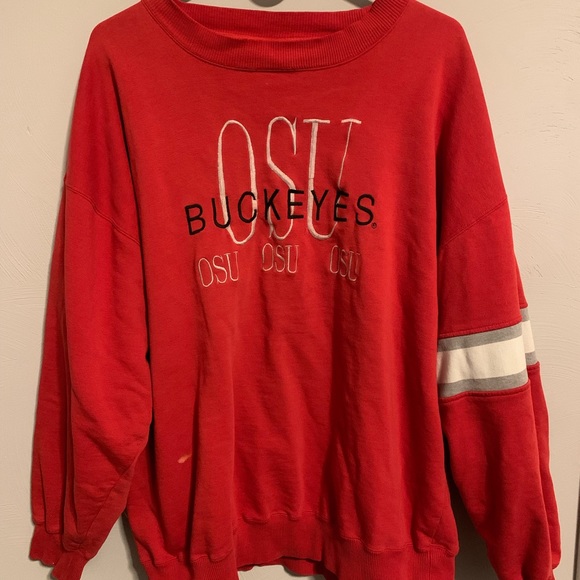 OSU Buckeyes Sweatshirt Oversized - Picture 2 of 3